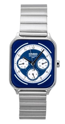 Casio Standard Quartz Casual Blau und weiß Zifferblatt MTP-M307D-2BV Herrenuhr