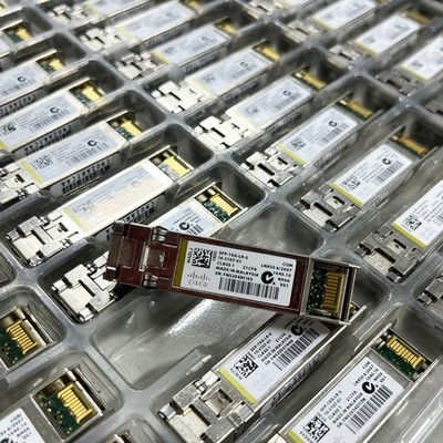SFP-10G-LR-S Cisco 10G SFP+ LR 10km 1310nm SMF Transceiver Module Lot of 10