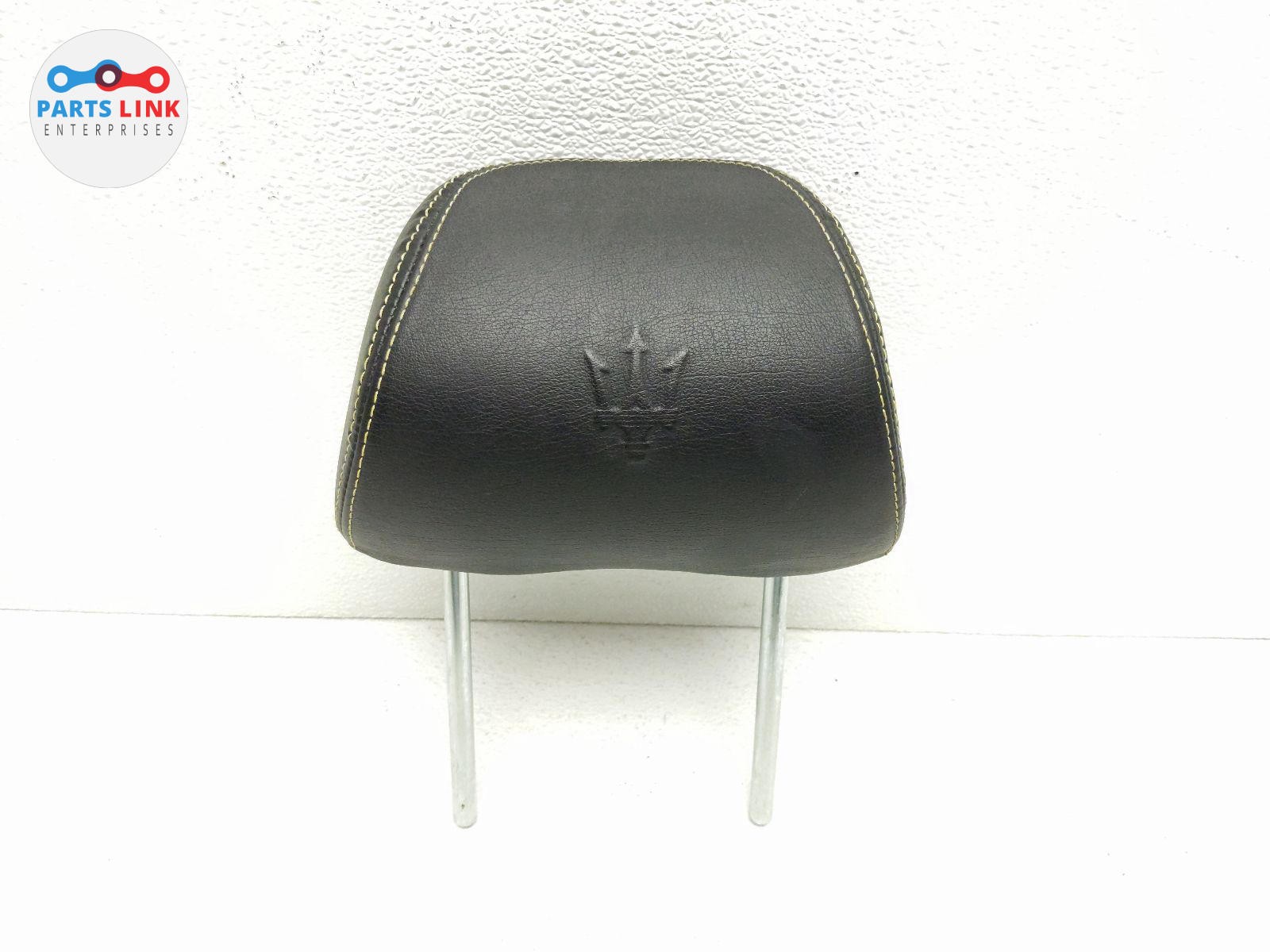 2007-17 MASERATI GRANTURISMO REAR SEAT HEADREST OUTER PAD HEAD REST NERO M145