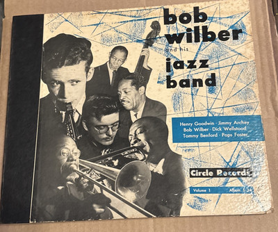 Circle 3x78 RPM Bob Wilber Jazz Band - Volume 1 S-24 V++
