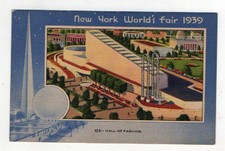 Vintage PC, 1939 World's Fair, the Hall of Fashions