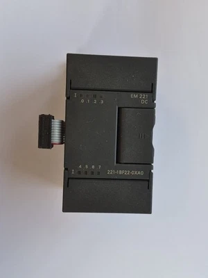 SIEMENS 6ES7 221-1BF22-0XA0 EM221 DI  - GUTER ZUSTAND - worldwide shipping - Bild 1 von 3