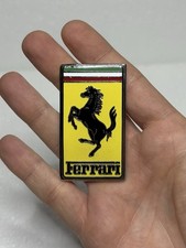 Emblema Usato Originale Anteriore Ferrari🔝 Ricambio - Modellismo - Info ⬇️