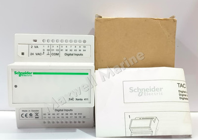 Schneider Electric TAC Xenta 411 V1.05 Digital Input Module 0-073-0201-1 New