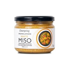 Pot à miso blanc japonais bio Clearspring (non pasteurisé) - 270 g