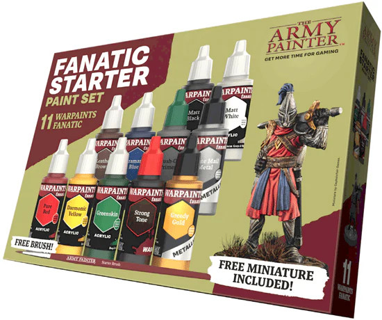 Warpaints Fanatic Starter Set by The Army Painter 8390₽