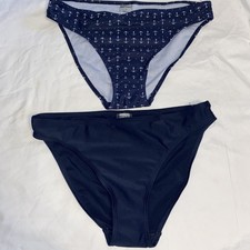 2 Swimwear Bikini Sets Blue Color Size 6