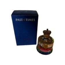STUNNING BOXED PAST TIMES, CROWN TOP SCENT BOTTLE