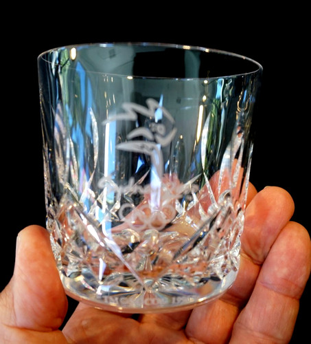 Beautiful Waterford Crystal Lismore Sydney 2000 Old Fashioned Glass