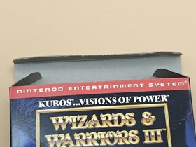 Nintendo NES Spiel Wizards & Warriors 3 PAL OVP