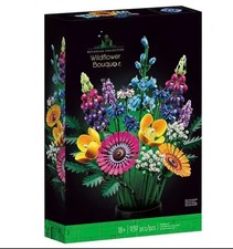 Wildflower Bouquet Set, Artificial Flowers with Poppies 10313 Icons UK Free Post