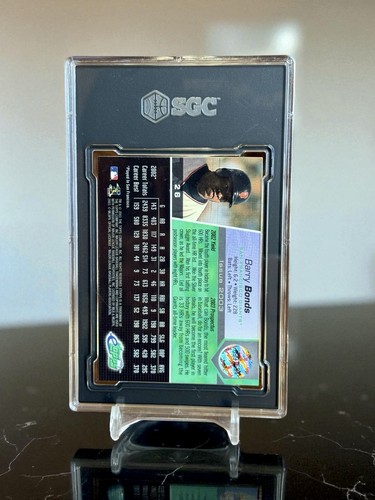 Barry Bonds Uncirculated Refractor SGC 9.5 2003 Topps Parallel RARE POP 2 - Bild 2 von 2