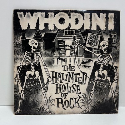 LP - Whodini -The Haunted House of Rock - 12 inch Maxi LP - Mittelmäßig #294