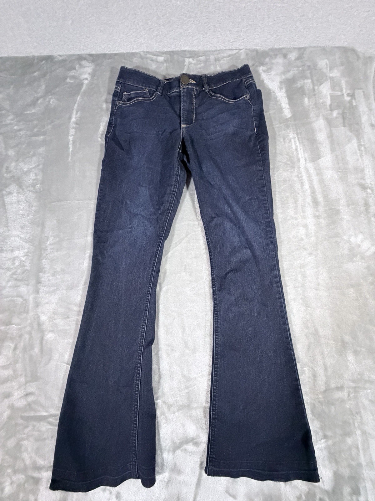Democracy Jeans AB Solution Women’s Size 8 Bootcut Dark Blue Wash