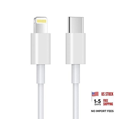 JJCALL USB C to Lightning Cable 1M [Apple MFi Certified] iPhone Fast Charger