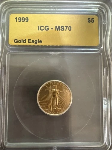 1999 American Gold Eagle 1 oz — photo from another recent sale