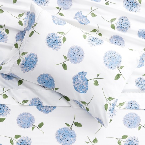 Printed Floral Design Cotton Collection Sheet Set and Pillowcases - Picture 4 of 130