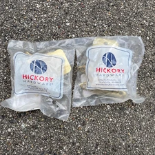 Lot of 2 Pair Hickory Polished Brass 3/8" Inset Self-Close Cabinet Hinges P143-3