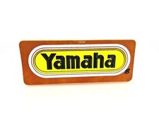 New Old Stock 5x2" Yamaha RETRO Motorcycle Patch Moto VTG Naugahyde B11