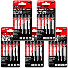 25 x TopsTools T101AO Jigsaw Blades Curved and Clean Cuts For Bosch Makita