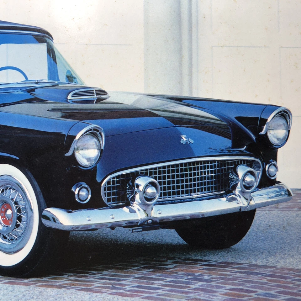 Power Graphics vintage 1978 poster , 1955 thunderbird. 16x20. # 501 - Image 4 of 4