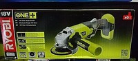Ryobi Akku-Winkelschleifer One+ 18 V Trennschleifer Ohne Akku R18AG-0 Solo
