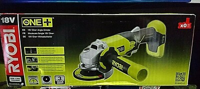 Ryobi Akku-Winkelschleifer ONE+ 18 V Trennschleifer ohne Akku R18AG-0 SOLO