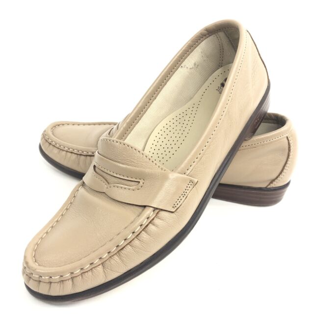 San Antonio Shoes SAS Womens Size 7 N Beige Tripad Comfort Walking ...