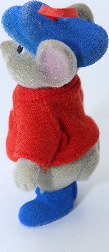 Disney The Rescuers Miss Bianca & Bernard Mouse Christmas Ornaments Flocked Set - Picture 9 of 12