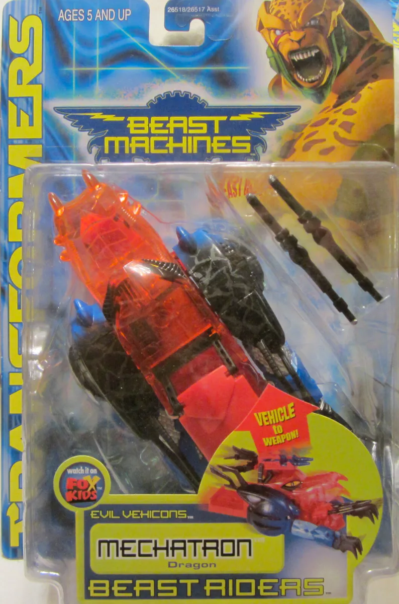 Hasbro transformers beast machines evil vehicon megatron dragon