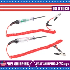 2pcs 6-24V Digital Electric Voltage Circuit Tester Auto Test Light Car Truck New