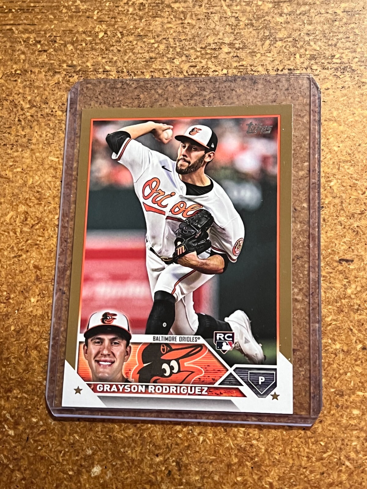 2023 Topps Update Baseball Gold Parallel # US50 Grayson Rodriguez RC 1417/2023