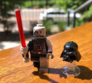 lego battle damaged darth vader