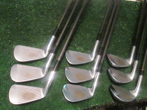 Golf Mizuno MP 11 Iron set CUSTOMIZED w/ UST Tour Weight Tapered Stiff Graphite - Picture 3 of 19
