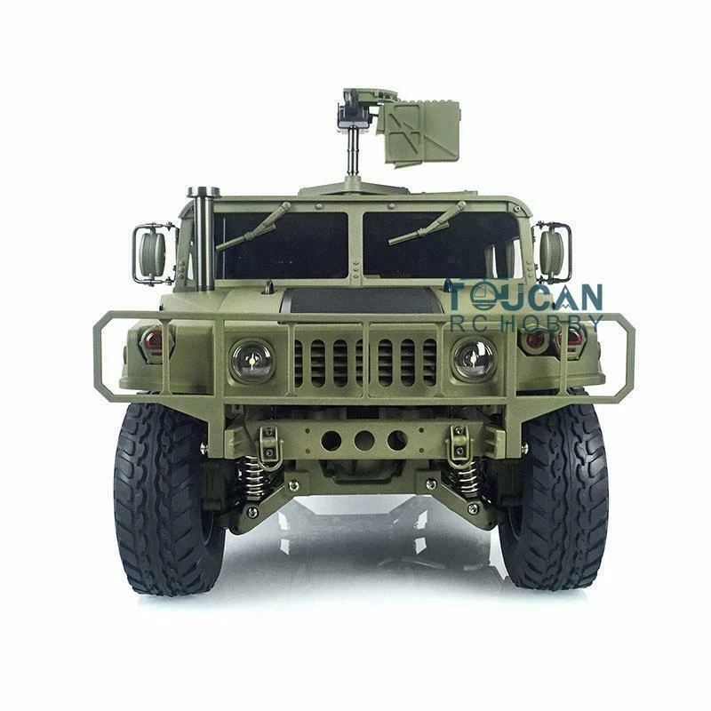 1/10 4*4 P408 RC Crawler Military Vehicle Racing Car 2Speed ESC Motor 16CH Radio - Image 3 of 4