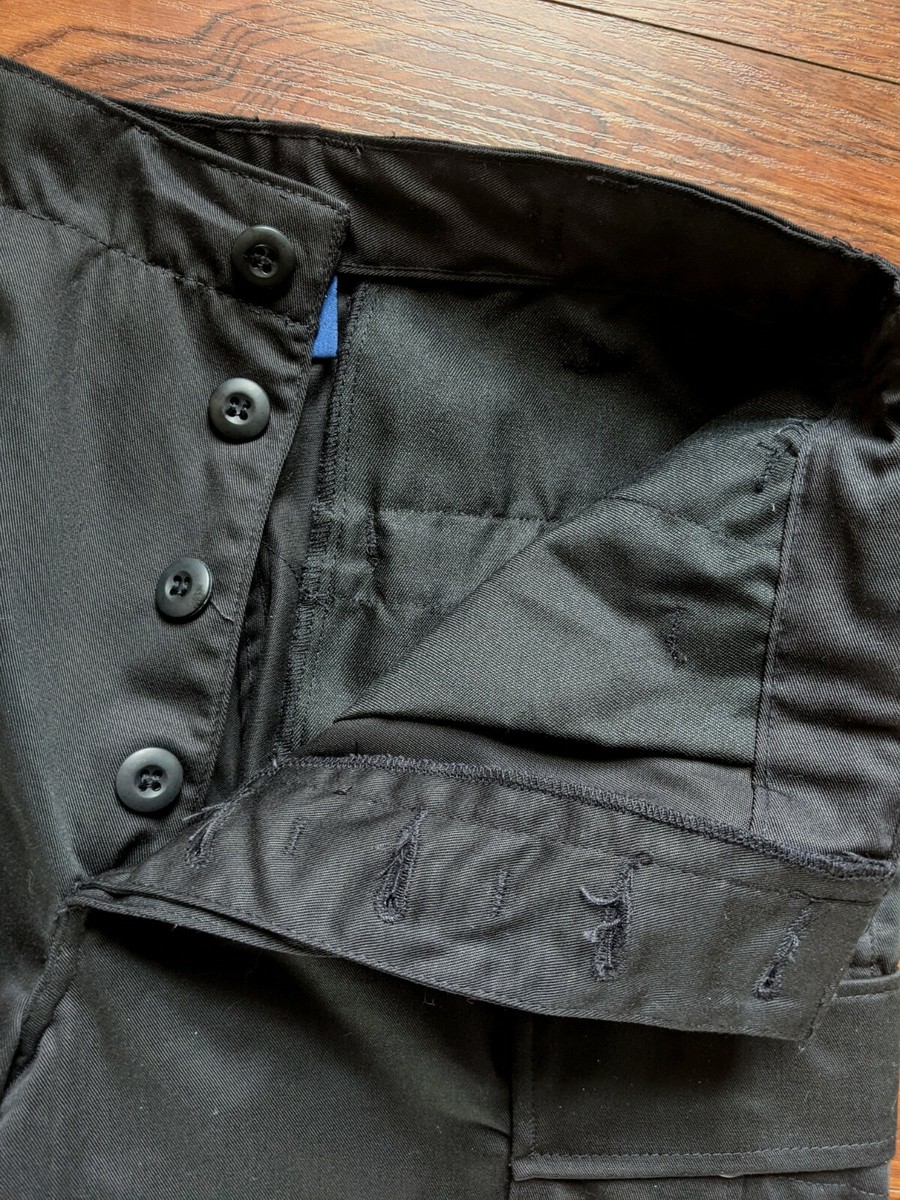 Pantalon Militaire Propper BDU Homme Noir Taille L Long - Neuf Avec étiquettes