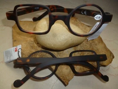 Wenn Lesebrille...dann trifft rund eckig -havanna- +1,0 +1,5 +2,0 +2,5 +3,0 +3,5