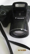 CANON POWERSHOT CAMERA SX420 IS COMES W BATTERY/CHARGER/64GB CARD/USB CORD NICE!