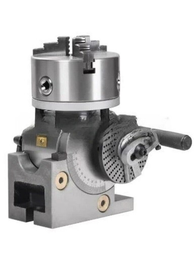 Fresadora Universal Universal Cabezal Divisor 4"/100mm 5"/125mm Mandril - Imagen 1 de 10