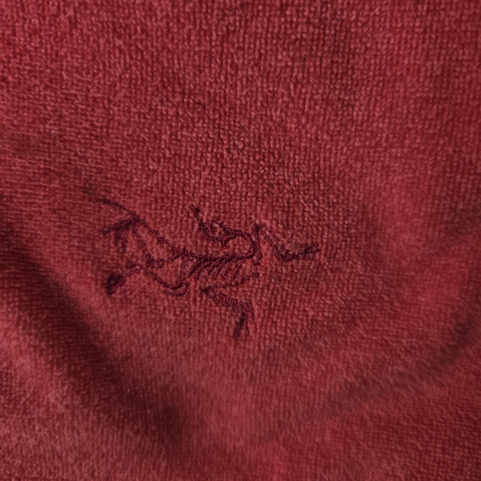 Arc'teryx Giacca Donna Grande Corallo Terry Pile Termico Leggero Termico