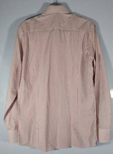 Hackett London Shirt Red/White Stripe 15.5 pre owned good condition see pics - Picture 7 of 13