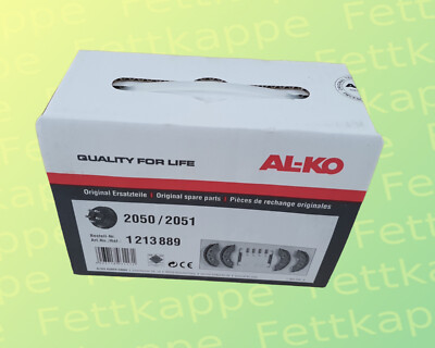 Bremsbackensatz AL-KO 2050 2051 - ALKO Set 48 - 1213889  200x50 - Radbremssatz