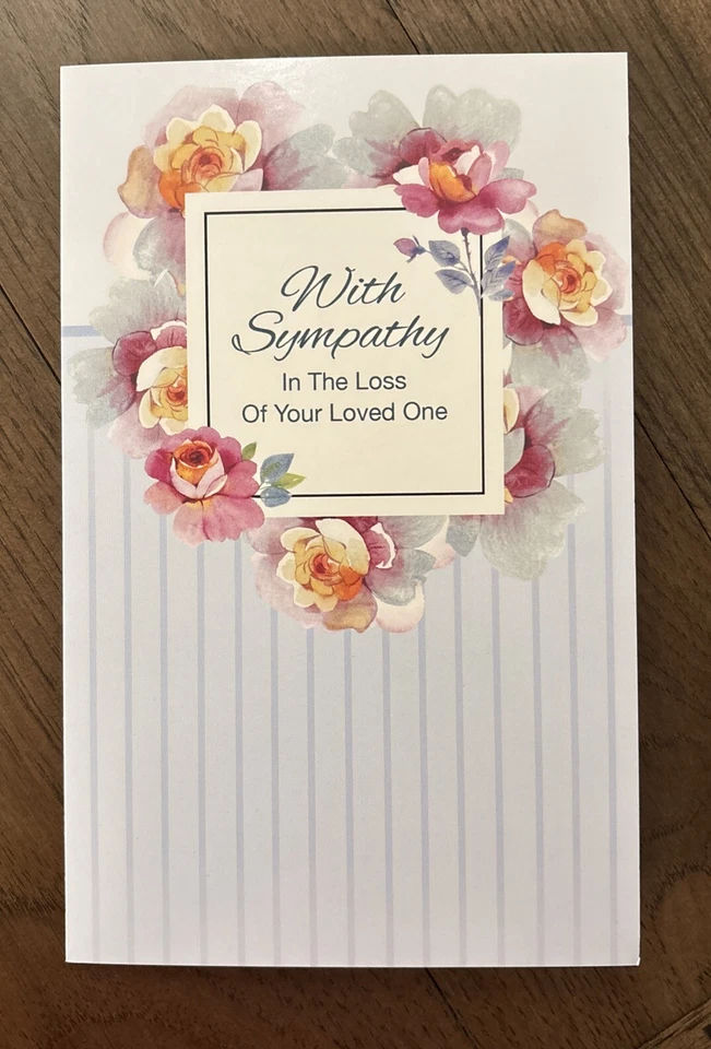 Tarjeta de felicitación Stockwell With Sympathy In The Loss Of A Loved One de 5”x7,75” Foto 3 de 4