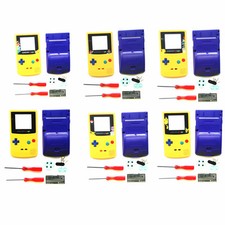 Yellow Purple Pokemen Limited Housing Shell Case for Nintendo Game boy Color GBC