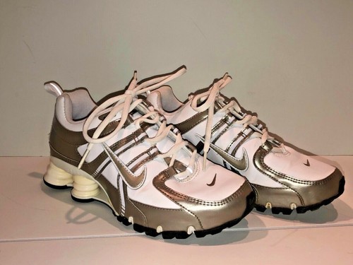 gold colored tennis shoes