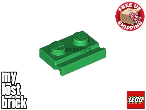 LEGO - Parte 32028 - Placas 1x2 con Riel de Puerta (Pack de 5) + NUEVO + SELECCIONAR COLOR - Imagen 14 de 25