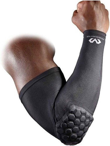 McDavid Compression Arm Sleeve with Padding for men and women.Black...XS - 第 1/7 張圖片