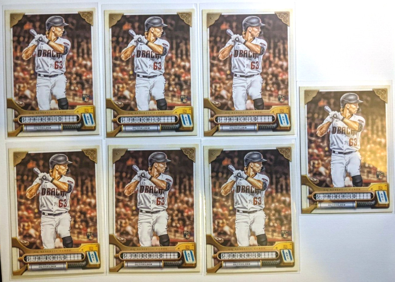 2022 TOPPS GYPSY QUEEN 7 CARD RC STUART FAIRCHILD #33
