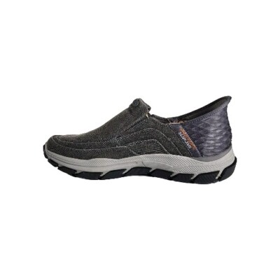 Skechers Respected-Holmgren Relaxed Fit Slip-In Shoes Gray  display picture 3