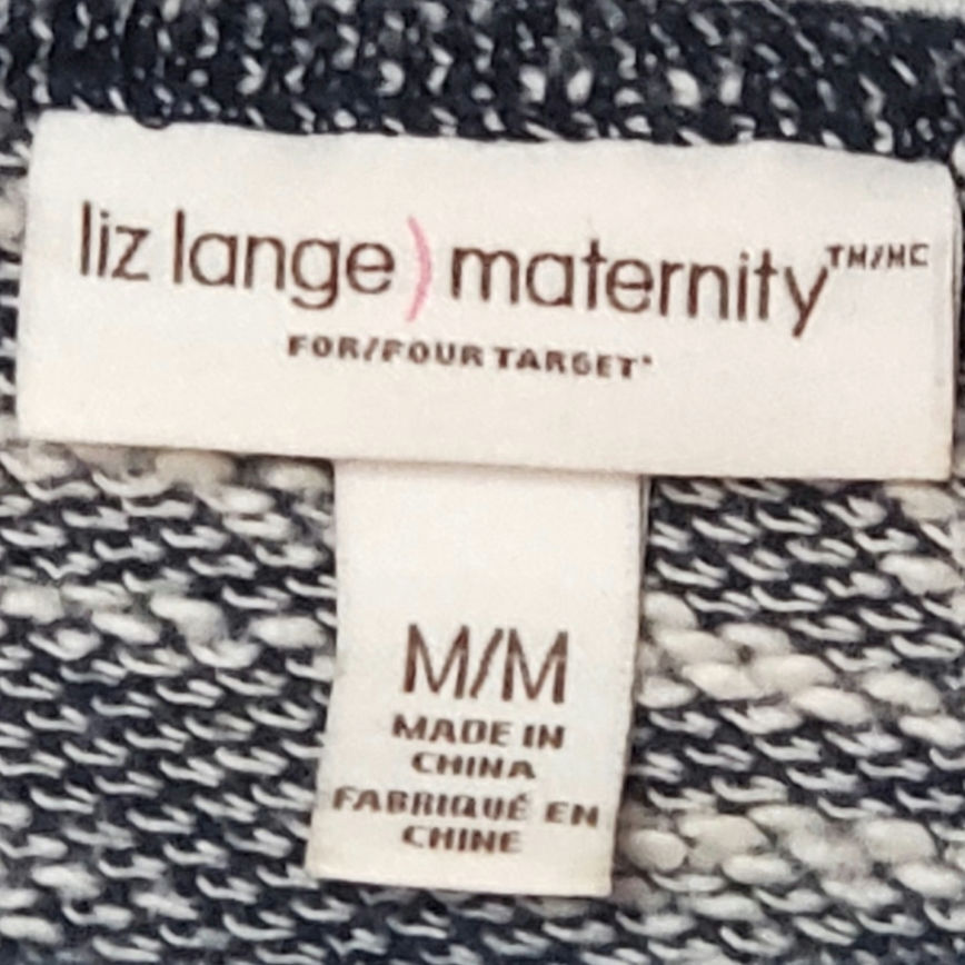 Liz Lange Maternity For Target Short Sleeve Marled Knit Dress Sz M eBay